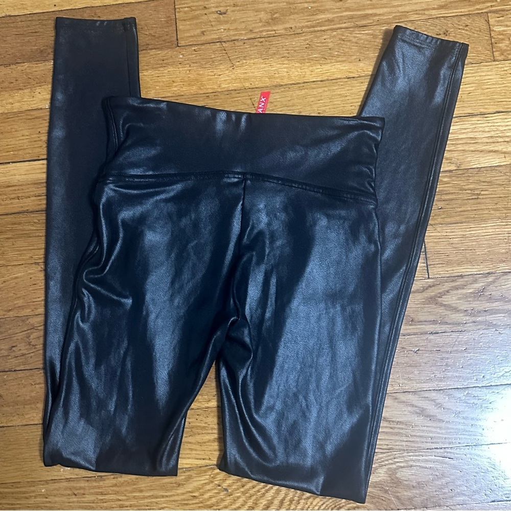 Spanx Faux Leather Leggings - Picture 4 of 5